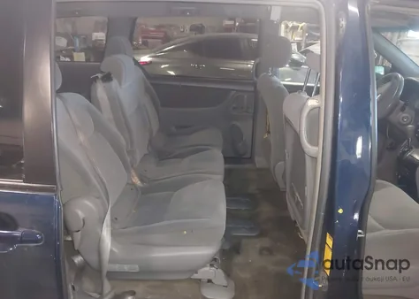 2005 Toyota Sienna Le из США, поврежденный, VIN 5TDZA23C25S320656